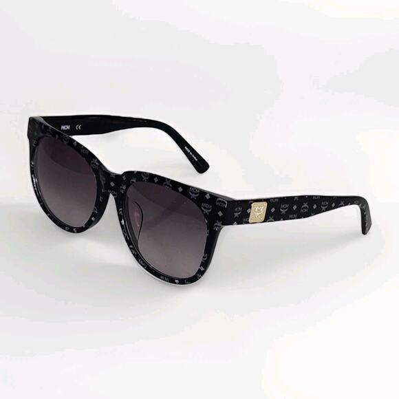 MCM Accessories - MCM Cat Eye Women's Sunglasses Black Visetos Gray Radiant MCM633SAN-006